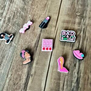 Set of 8 Shoe Charm Jibbitz - Brand New!